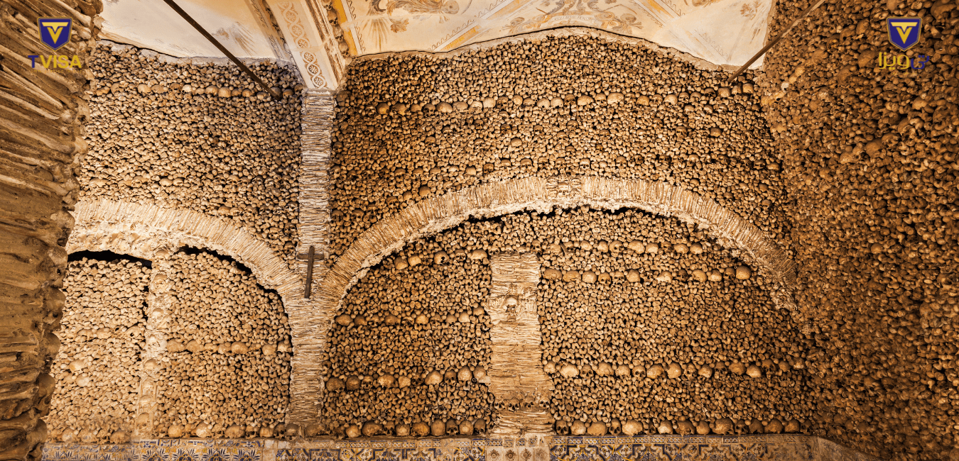 کلیسای استخوان از مناطق دیدنی کشور پرتغال